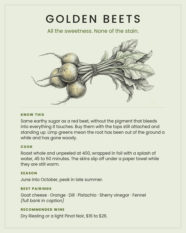 Golden Beets card