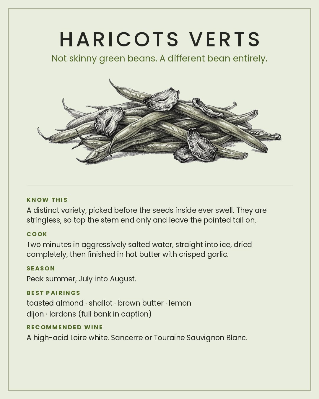 MackFoodie Haricots Verts card