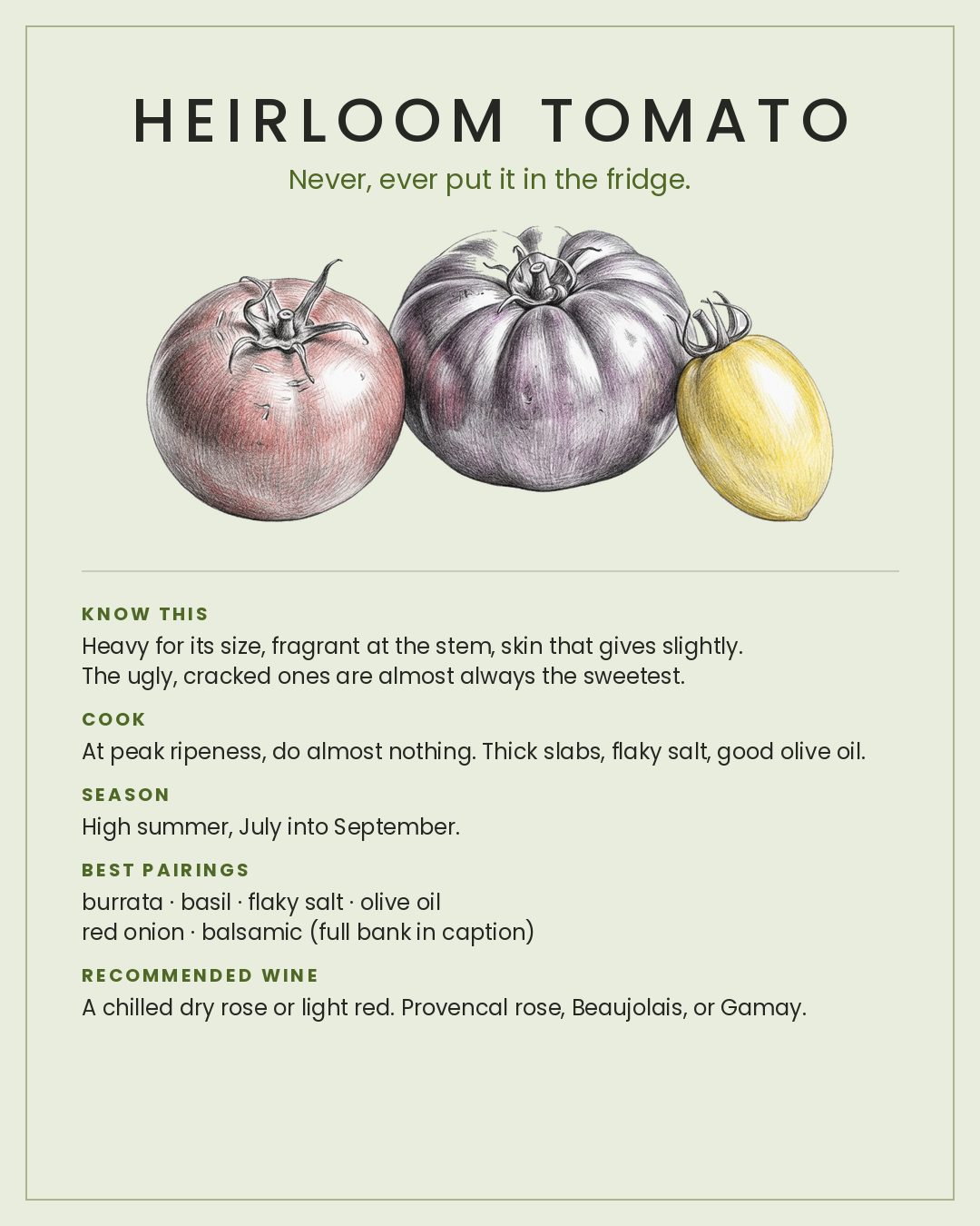 MackFoodie Heirloom Tomato card