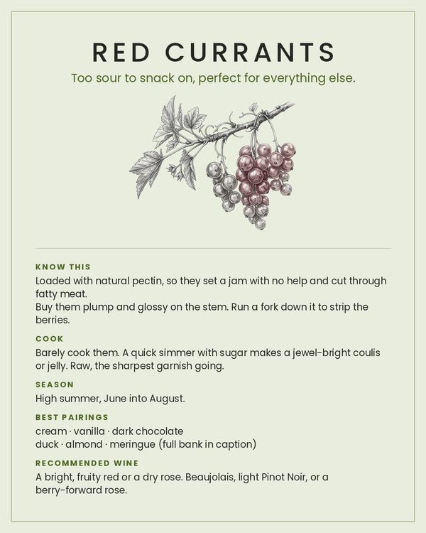 Red Currants card